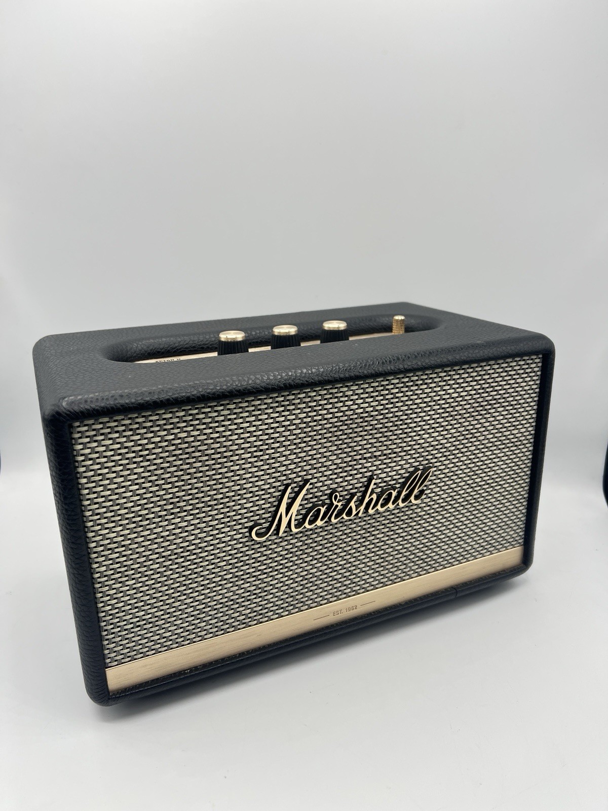 Marshall Acton II Bluetooth Table Speaker Black with AUX Input Tested