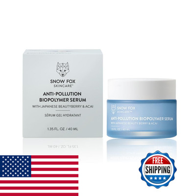 Snow Fox Skin Care Snow Fox Skincare Anti-Pollution Biopolymer Serum - Squalene