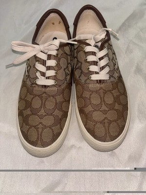 Coach Brown CitySole Shoes C2705 EUR 40 Classic Casual Sneakers