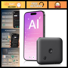 AI Voice Recorder with Transcription Translation, 64GB, Magnetic, 112 Language