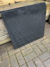 Granite - Speckled Black Mirror 625mm x 615mm x 30mm Off Cut Stone Slab