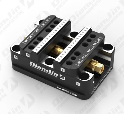 Four Five-Axis Fixture CNC Self-Centering Vise Concentric Vise DJ-80120