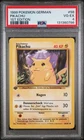 1999 POKEMON GERMAN 1ST ED #58 PIKACHU PSA 4