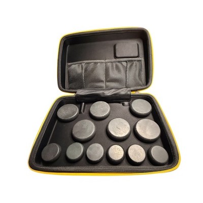 SereneLife Portable Basalt Stone Massage Set w/ Heating Bag-Hot Stone Massaging