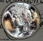 * 1922-D * CHOICE to GEM BU MS PEACE SILVER DOLLAR * FROM ORIGINAL BANK BAG *