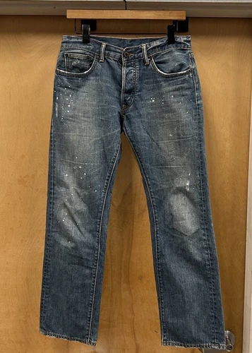 VTG Levis Heath Rackley Buckleback Hesher Jeans 30x30 LVC 1920s Repro Mine image 2
