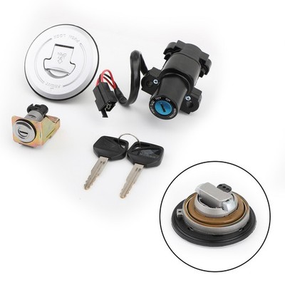 Ignition Switch Fuel Gas Cap Seat Lock Keys For Honda CBR250R CBR300R 11-18 V1