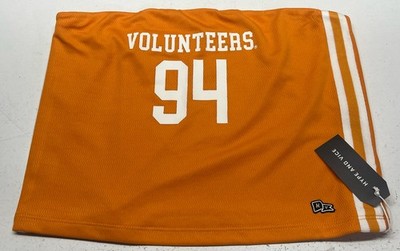 Women s Tennessee Volunteers Jersey Tube Top NWT LARGE Hype & Vice