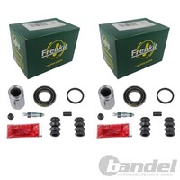 2X Frenkit Reparatursatz Bremssattel Hinten Passend FüR MERCEDES-BENZ A-KLASSE