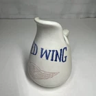 Red Wing Pottery Stoneware 4.5” Tall Mini Pitcher Creamer 1991