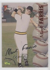 1995 Classic 5 Sport Signings Silver Foil Signature Mark Farris #S64 05cx