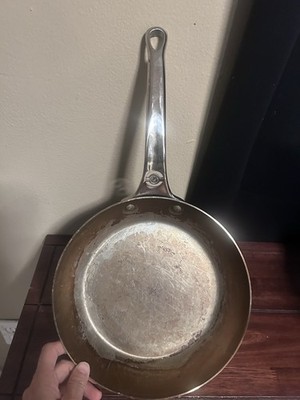 De Buyer Mineral B Pro Carbon Steel Fry Pan Nonstick 9.5 
