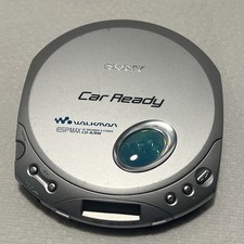 Sony Walkman D-E356CK Portable CD Player CD-R CD-RW Car Ready Works Good