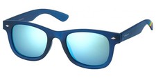 Polaroid Kids PLD 8009/N Blue transparent 45/19/135 KIDS Sunglasses