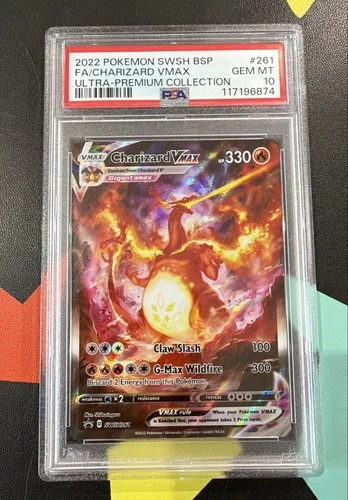 Charizard VMAX SWSH261 SWSH: Sword & Shield Promo Cards Holo PSA 10