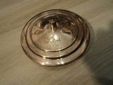Gef&auml;&szlig; versilbert? - Drm: 15,5 cm - Art Deco - gestemmpelt: CRISTC & Mini 5-10-50