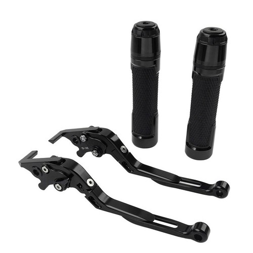 Klappbar ausziehbarer Bremskupplung-griff für Kawasaki ZX6R/636 2019-2021 Black - Picture 8 of 10