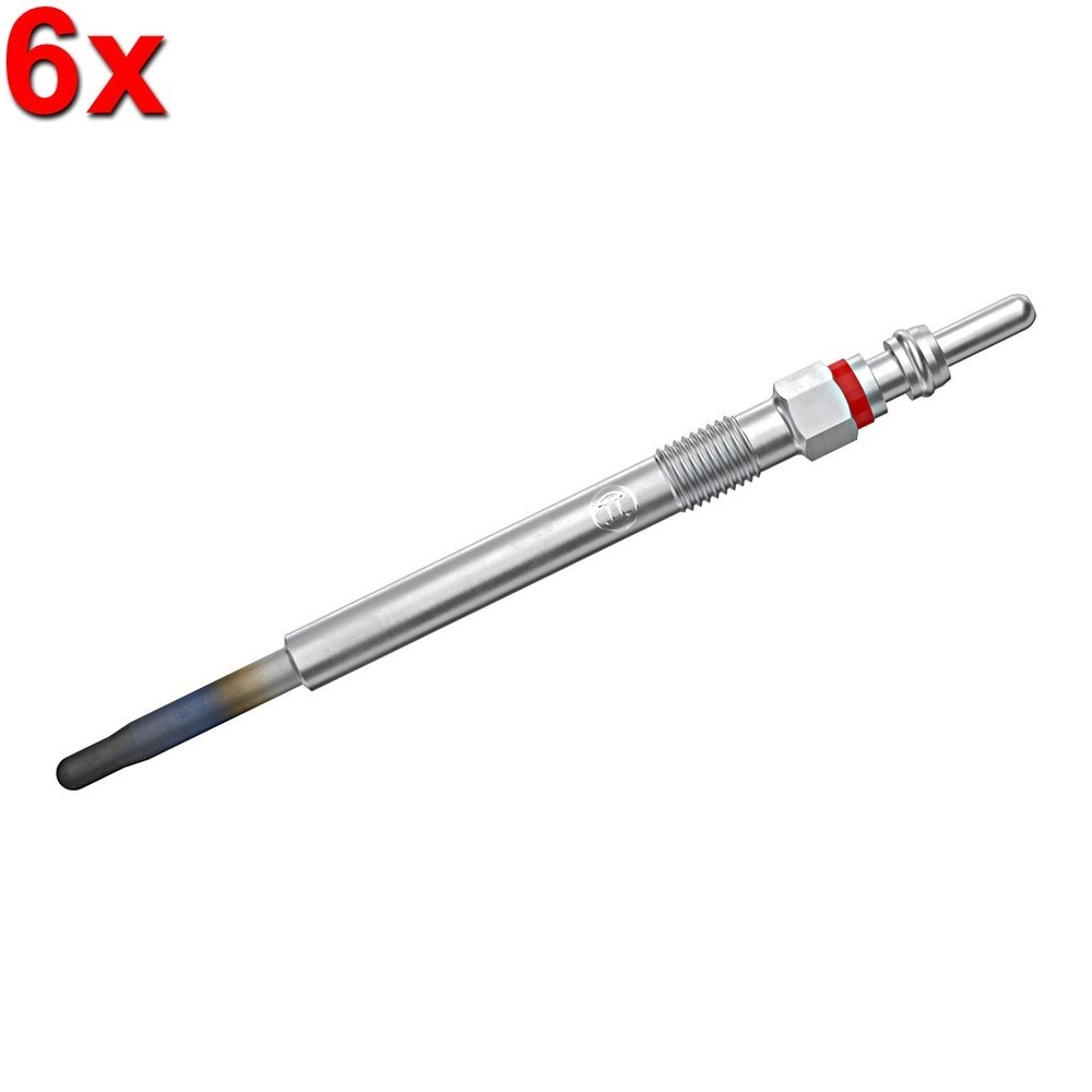 BOSCH 6x Glow Plugs For CITROEN C3 DS FIAT FORD USA MAZDA OPEL 06-23 0250404001