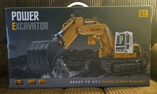 New ~ Power Excavator ~ Ready To Go ~ 12 Channel Remote Control Excavator