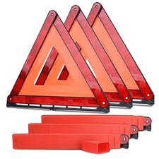 Safety Triangle, 3 Pack Emergency Road Warning Reflector, Foldable