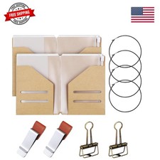 Travelers Journal Notebook Accessories Kit Include Travel Kraft File Folder, ...
