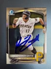 Signed Konnor Griffin Bowman 2025 Chrome In-Person Auto