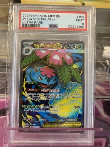 Mega Venusaur ex 155/132 Me01: Mega Evolution Holo