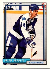 1992-93 Topps #291 Brian Bradley Tampa Bay Lightning