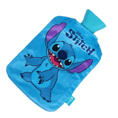 Lilo & Stitch Reversible 2L Hot Water Bottle And CoverOne Size Blue/Pink TC931