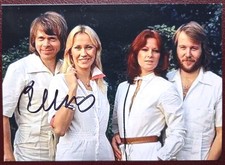 Björn Ulvaeus   ABBA  handsignierte Untersch...