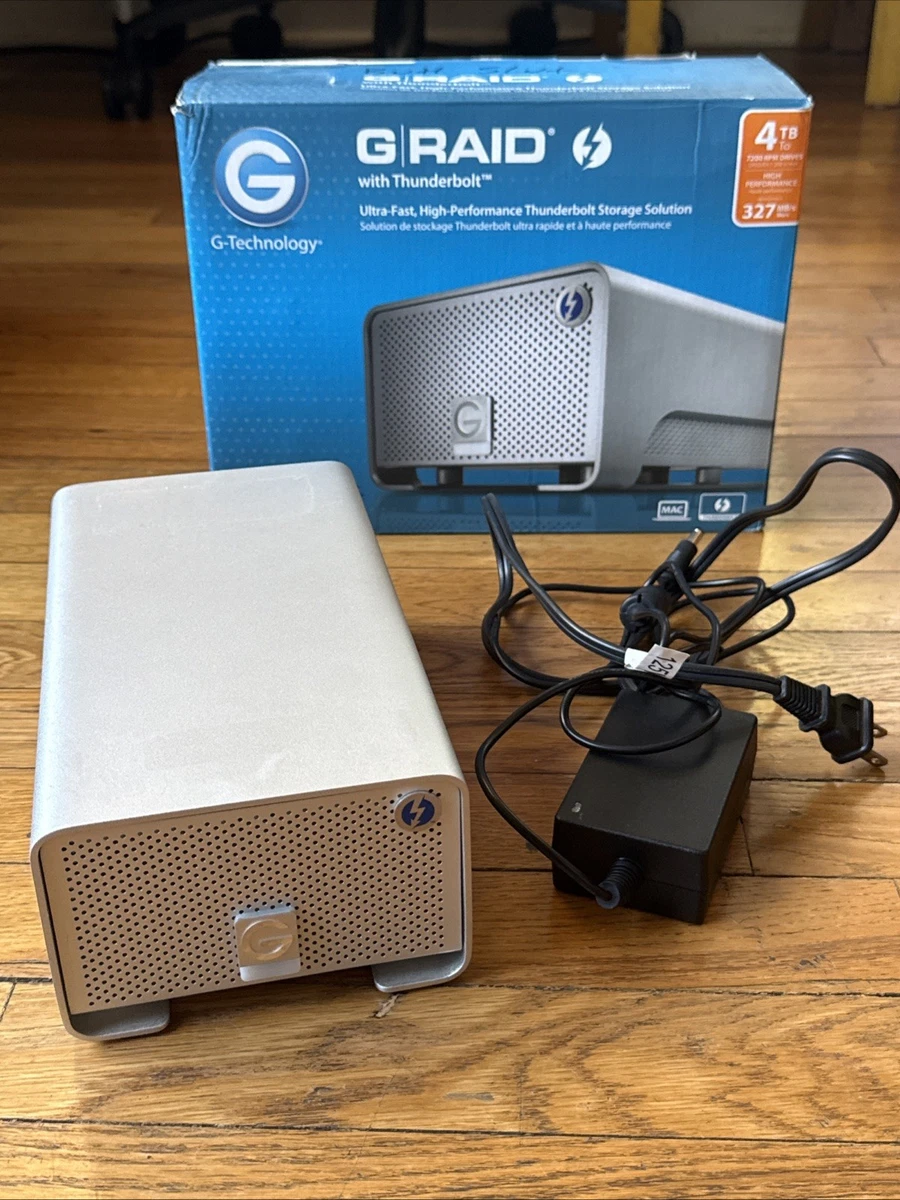G-Technology Thunderbolt External Hard Disk Drives for sale | eBay