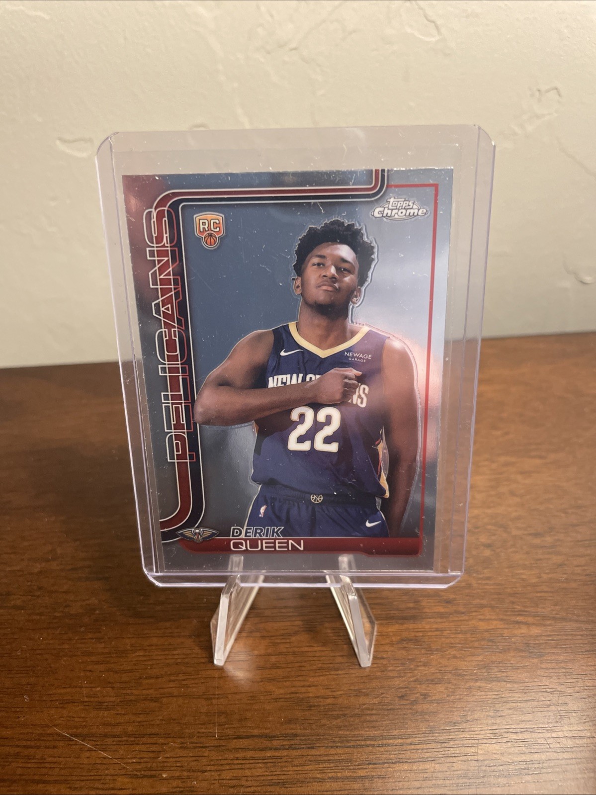 2025-26 Topps Chrome Derik Queen Image Variation (RC) SSP