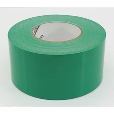 VISUAL WORKPLACE 25-300-3100-614 Floor Marking Tape HP, 3"x100', Green