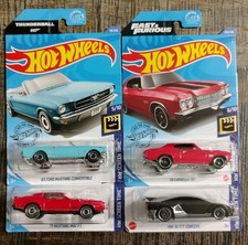 Hot Wheels Screen Time Lot Of 4