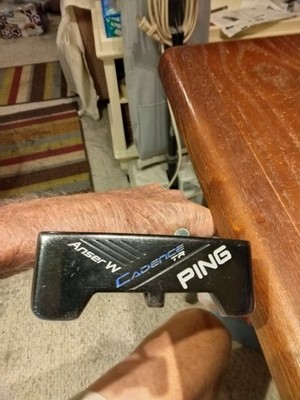 PING ANSER W, CADENCE TR PUTTER, RH, 35'', QUITE GOOD.