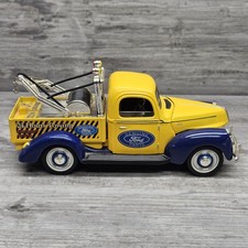 Damaged Golden Wheels 1940 Ford Genuine Parts Wrecker Toy 9 Inch Long Damaged Golden Wheels 1940 Ford Genuine Parts Wrecker Toy 9 Inch Long