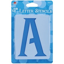 Plaid Letter Stencil Value Pack 4-Inch , 28874 Genie 4 Inch,