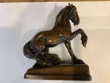 Figur Pferd Signiert Fritz Diller Pferdefigur Skulptur 5881
