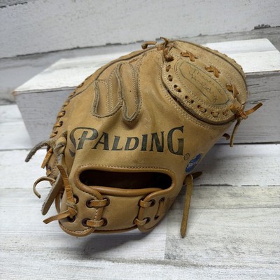 Vintage Spalding Catchers Mitt Yogi Berra 42-6715 Left Catch RHT EZ Flex