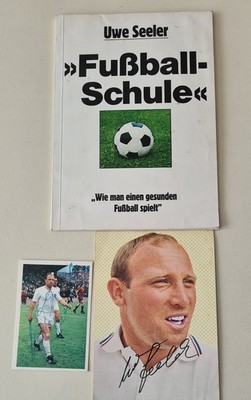 Uwe Seeler Fußballschule mit Original Autogramm von 1967