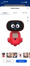 Miko 3 AI Learning Robot Red EMK301 for Kids Ages 5-10 Educational 2023