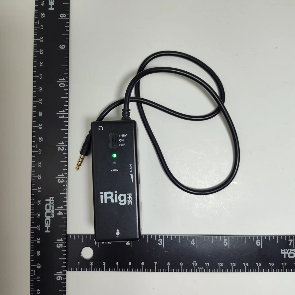 IK Multimedia iRig PRE XLR Microphone Preamp for iPhone iPad – Boxed, Tested - Image 2 of 4