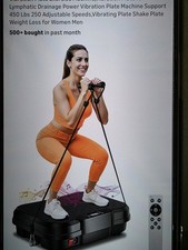 Lifepro Vibration Plate Exercise Machine with Magnetic Acupoints Whole Full Body