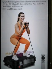 Lifepro Vibration Plate Exercise Machine with Magnetic Acupoints Whole Full Body