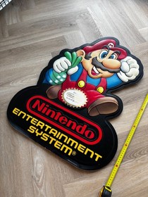 Original Super Mario Bros 2 Shop Sign &ndash; NES Era (First Owner)