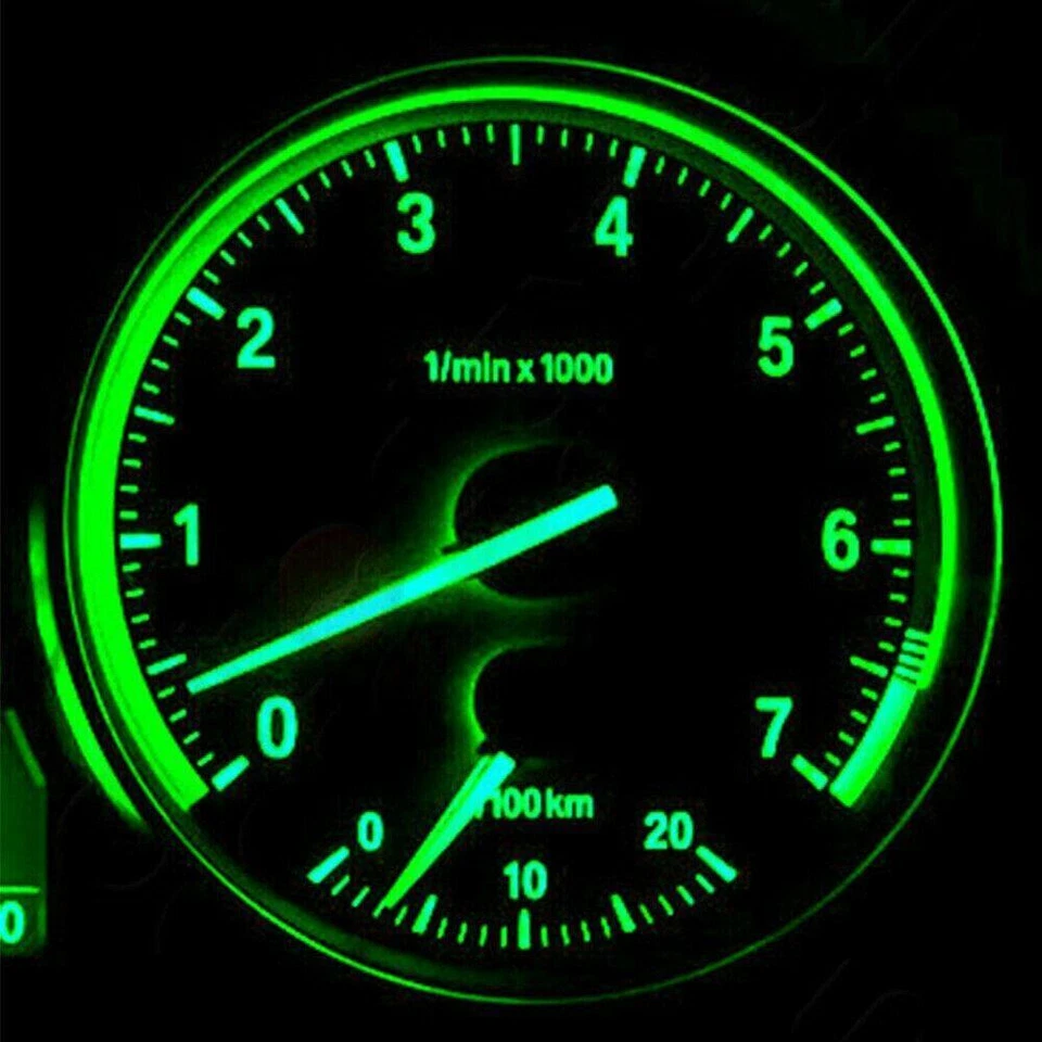 Juego (13) Kit de bombillas LED verdes para interiores de coche para domo/mapa/placa de licencia Foto 4 de 4