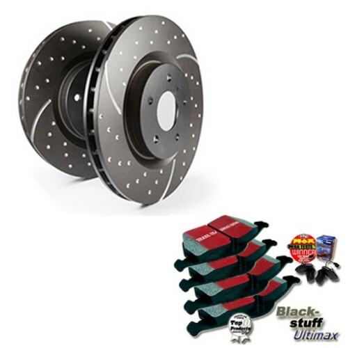 EBC B05 Bremsen Kit Vorne Beläge Scheiben für Opel Astra GTC J Zafira C - Bild 1 von 4