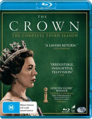 The Crown : Season 3 (Blu-ray, 2019) *NEW* REG B