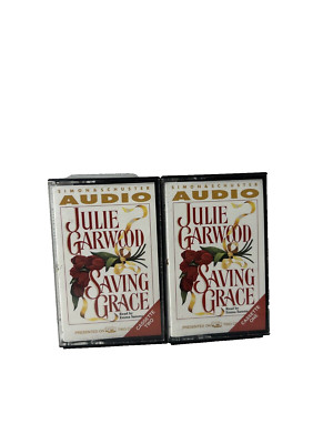 Saving Grace Cassette Audiobook 1 & 2 Julie Garwood (1993) tape lot of 2