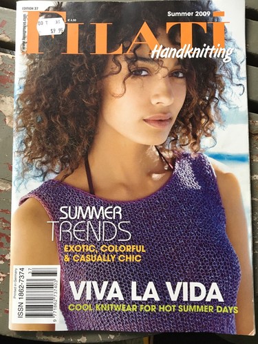 FILATI Knitting patern magazine SUMMER 2009 Ed. 37 Hand knits - Afbeelding 1 van 3